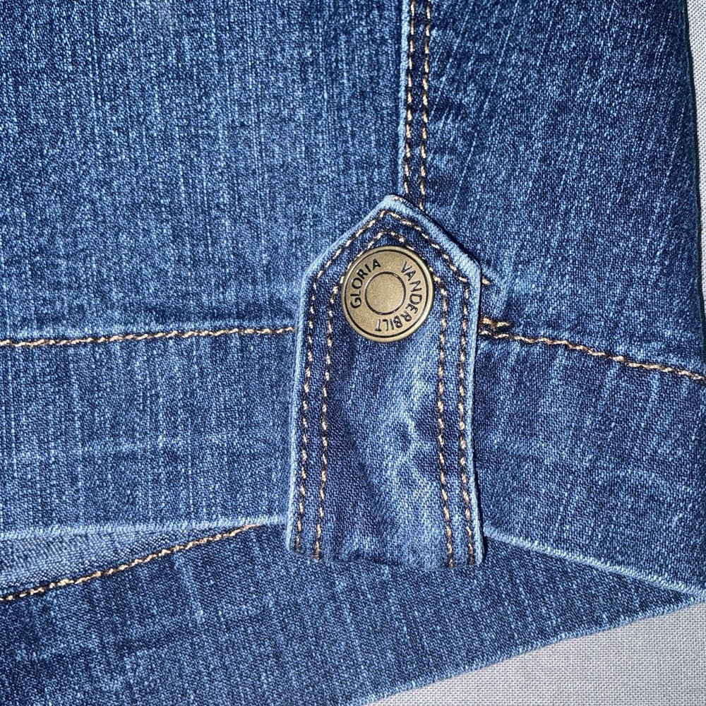 Gloria Vanderbilt All Around Slimming Effect Womens 20W Bermudas Shorts Pockets - Picture 3 of 10